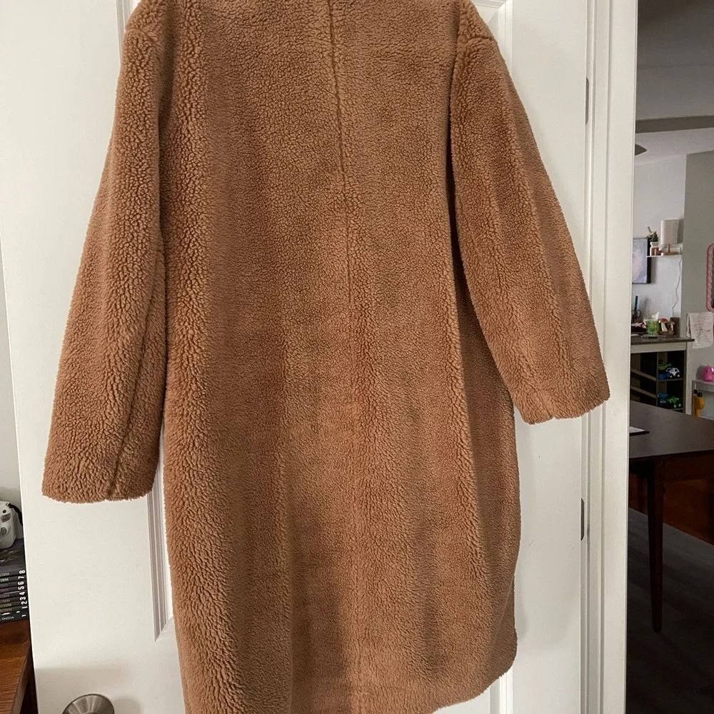 GAP Teddy Coat in Camel Brown - Picture 4 of 4